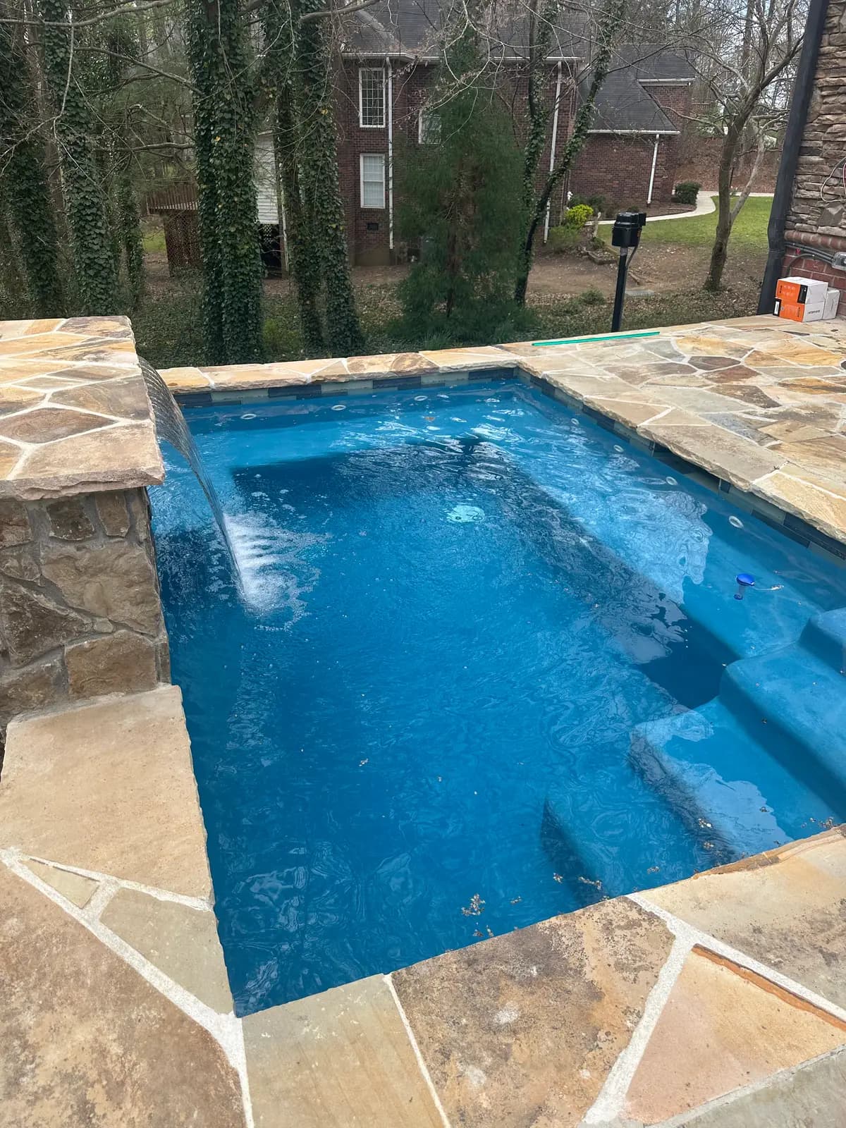 Plunge pool in Concord, NC, view 5