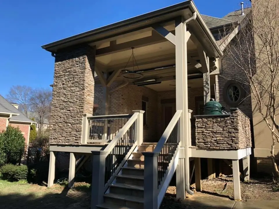 Covered outdoor room in Charlotte, NC, view 2